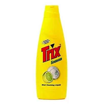 Trix Lemon Dish Washing Liquid Lemon Refill Pack 500ml